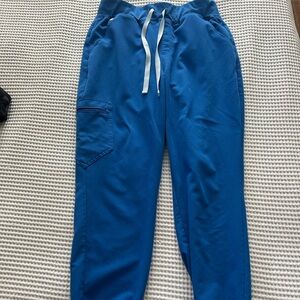 Figs Zamora Jogger scrub pants / royal blue / medium